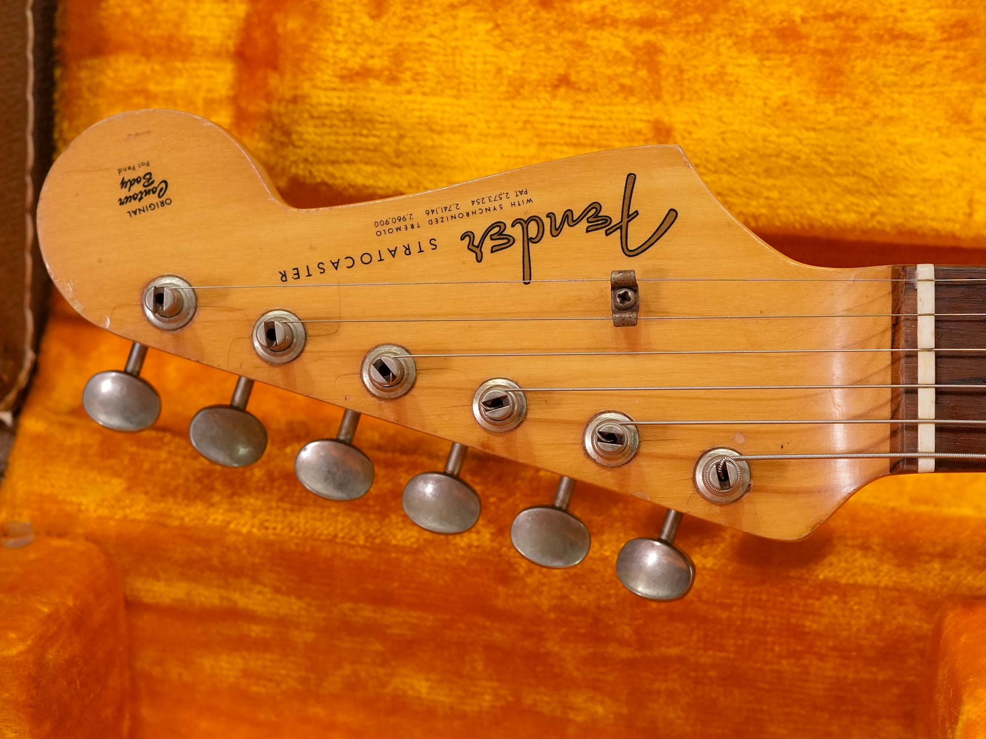 Edwards SKID ROW スペクター風モデル　リフレット済み Fender 1963 Neck Stratocaster Component Daphne Blue